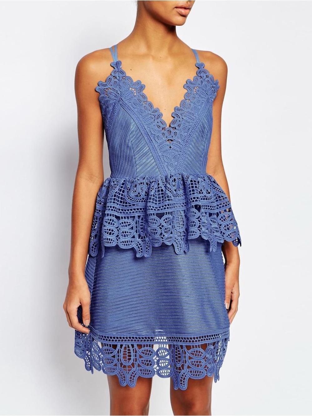 Self-Portrait Lace Midi Dress